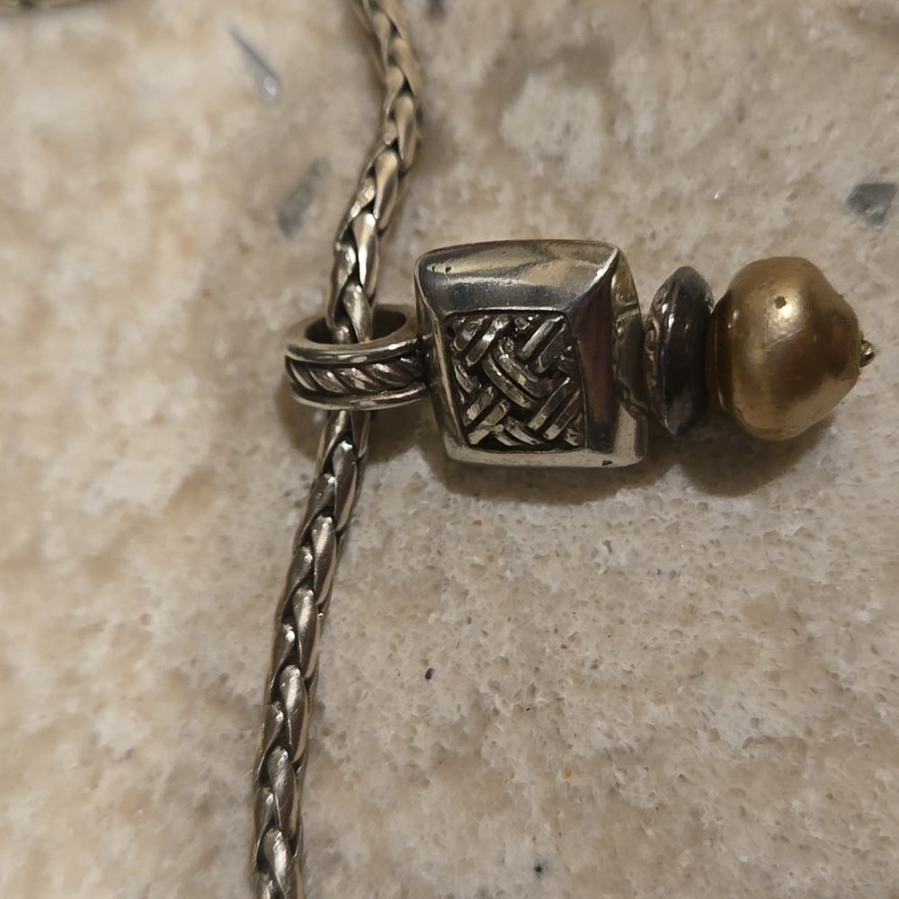 Brighton elegant Silver and Gold Jewelry Set - Picture 3 of 4